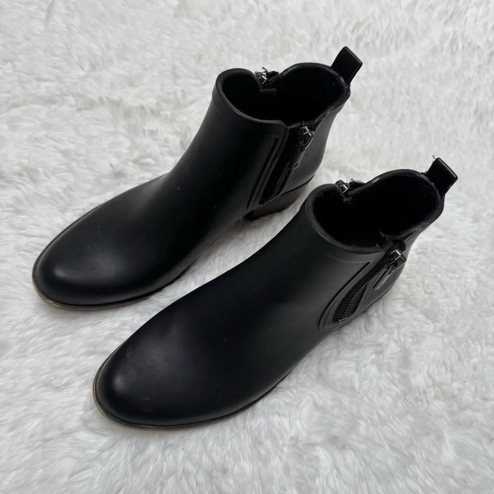 Lucky Brand Black Ankle Boots Size 6